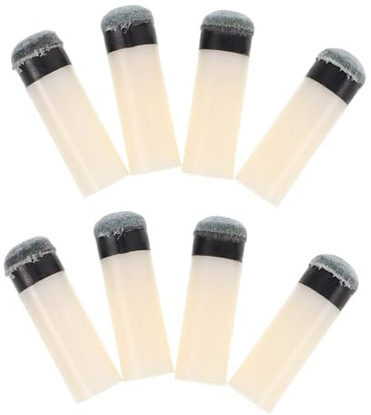VICASKY 8pcs Cue Tip Replacement Kit Billiard Pool Cue Tips Portable Billiards Stick Parts