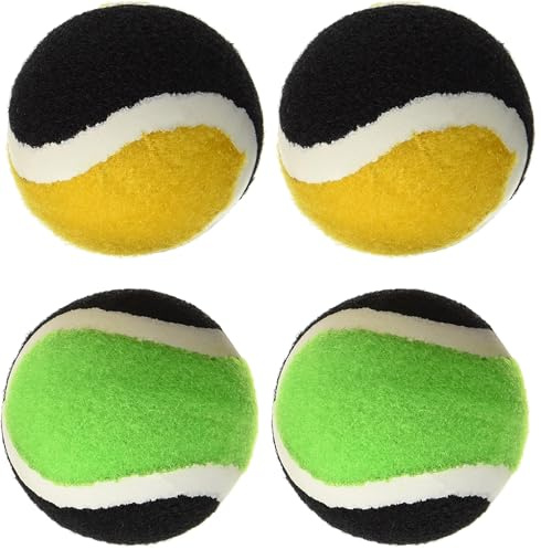 Schildkröt Fun Sports Balles de Remplacement en Velcro 2 Pièces Lot, Vert Jaune, Diamètre 6,25 cm (Lot de 2)