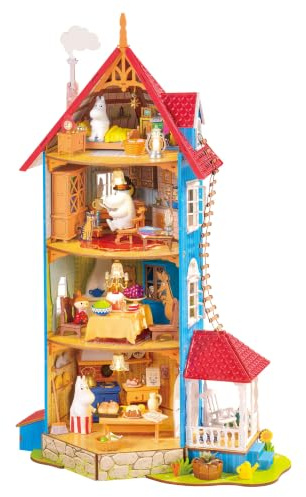 Rolife DIY Miniatura Casa de Muñecas Moominhouse 441 Pzs Madera
