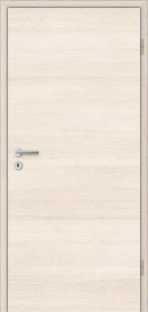 HORI® Zimmertür CPL Pinie quer strukturierte Röhrenspan Rundkante | Innentüre, Türblatt, passende für alle Standard Zargen mit DIN Größe I 1985 x 860 mm I DIN Rechts