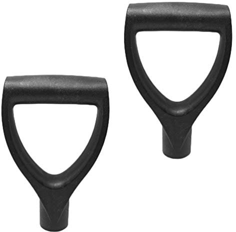 BESPORTBLE Schaufel 2 D-F?rmiger Kunststoffgriff Schneeschaufelgriff Ersatzspaten Gabeln ?umspaten Schneeschaufel Rechen zum Schutz von Gartenzubeh?r Scooper