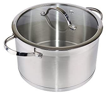 Denby Kasserolle aus Edelstahl, 24 cm