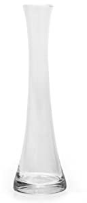 SWEET HOME Vaso monofiore in Vetro Trasparente cod.VA00263ZZ cm 20h diam.4 by Varotto & Co.