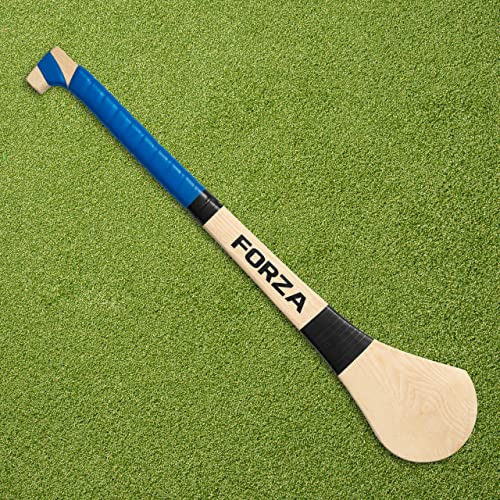 FORZA Mazza in Legno Hurling - Bastoni GAA Hurling & Camogie [5 Taglie] (81cm, Blu)