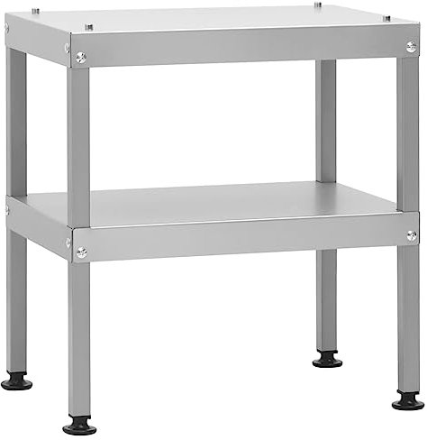 Mesa para horno ahumador acero galvanizado 40x28x44,5 cm, Chaduof Ahumador Barbacoa, Parrilla De Barril De Lluvia, Ahumador De Carne, Barbacoa Barril