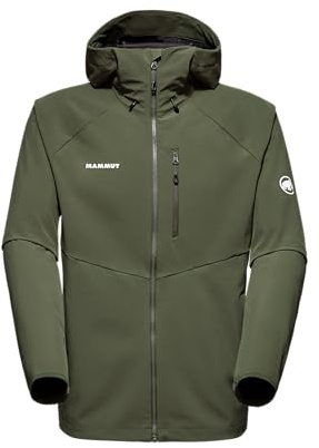 Mammut Ultimate Comfort So Hooded Jacket - Chaqueta para hombre, Dark Marsh, XL