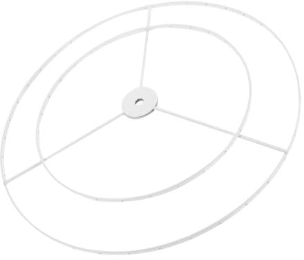 OSALADI Lámpara De Cristal Soporte Marco Pantalla Anillos DIY Anillo Lámpara Pantalla Adaptador Titulares DIY Accesorio Partes