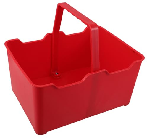 COLLBATH Portabebidas de Plástico con Asa Ergonómica Cesta Resistente para Botellas de Cerveza y Vino Organizador de Bebidas para Bares Ktv y Uso Profesional