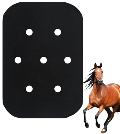 Tapis de selle de dressage – Tapis de selle léger et respirant pour cheval | Chemin d'entraînement, écurie en plein air, course, compétition, excursions polyvalentes, performance, confort, équipement
