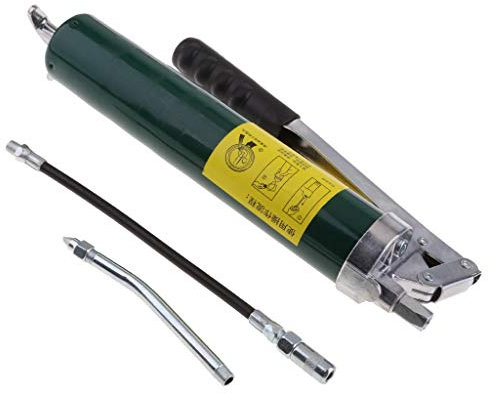 Tubayia 1000 Psi 400cc Fettpistole Pistolengriff Handhebel Fettpresse Handgriff mit 2 Schlauch