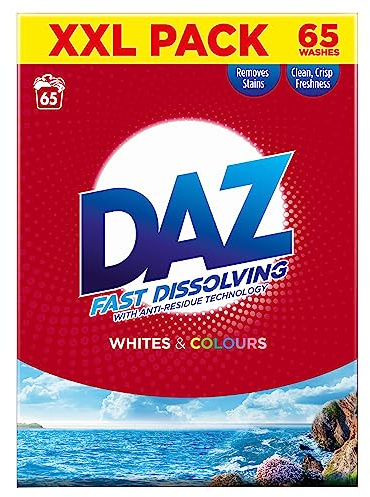 Daz Washing Powder for Whites & Colours 4.55KG 65 Washes