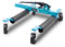 BITUXX PKW Rangierhilfe Rangierheber mechanisch Wagenheber Auto Rangierroller Rangierheber belastbar bis 560 kg pro Rangierroller (Blau)