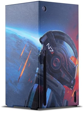 Head Case Designs Offizielle EA Bioware Mass Effect N7 Rüstung Legendäre Grafiken Spielekonsolen Wickeln kompatibel mit Xbox Series X