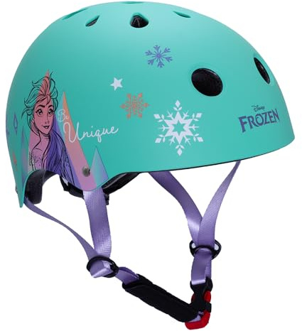 Cykelhjälm frozen, skoterblade, skater, 52–56 cm, från ca 6 år, skyddshjälm