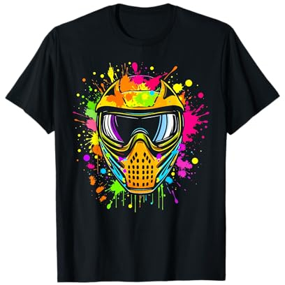 Paintball Tactical Icon Mask Funny Gifts for Paintballers T-Shirt
