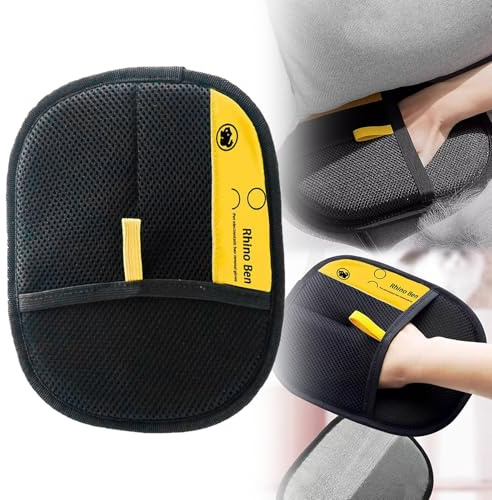 Pet Hair Removal Glove, Pet Double-Sided Grooming & Hair Removal Gloves, Anti-Static Pet Deshedding Mitt for Cats & Dogs, Reusable Electrostatic Pets Fur Remover for Furniture, Carpets & Sofas (E)