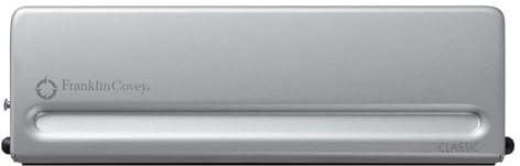 FranklinCovey - Metal Hole Punch for FranklinCovey Planners | Spill-Proof Chip Collector & Rubber Non-Slip Base (Classic)