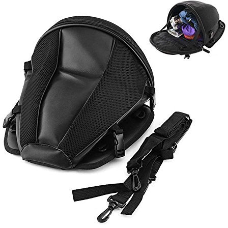 Krtopo Borsa Sella Posteriore Moto Multifunzione Impermeabile Sedile Borsa Da Viaggio In Nylon Coda Nera