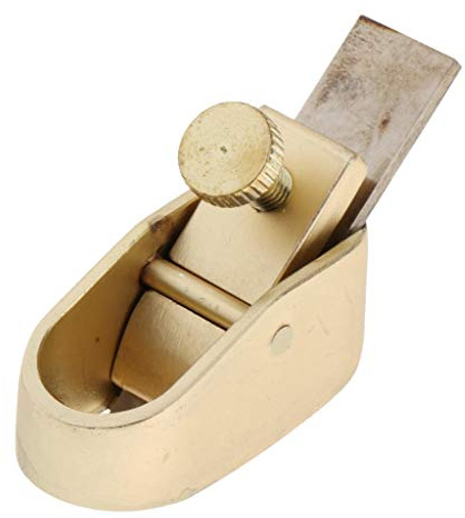 Mini plano de carpintería, Mini cepillador de mano, cepillador de bloque de mano herramienta de carpintería de carpintero de, para carpintería, de oro S