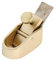 oshhni Lavorazione Del Legno, Mini Mano pialla, Pialla Legno Falegname Woodcraft Strumento, per la Lavorazione Del Legno, Oro S