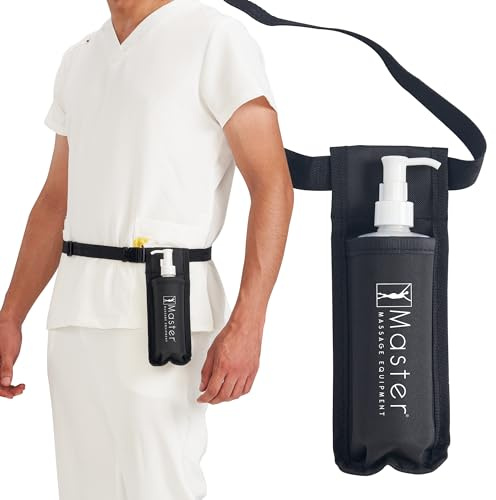Master Massage Oil Holster - Portabottiglie con bottiglia (circa 250 ml)