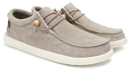 WALK IN PITAS | WP150 Washed | Mocasines de Hombre | Beige 40