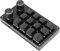 Sonew Clavier Mécanique Programmable à une Main, Clavier Programmable Bricolage Multifonction à 12 Touches pour Jeux, Musique, Médias, Contrôle Industriel (Noir)