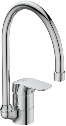 Ideal Standard - Ceraflex Einhebelmischer mit hohem Auslauf mit horizontalem Griff, verchromt