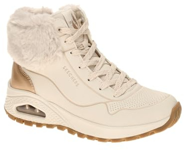 Skechers UNO robust höst skimmer ankelstövel för kvinnor, naturlig, 5 UK, Naturligt, 38 EU