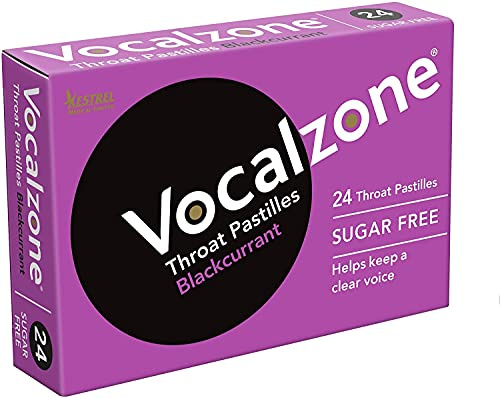 Vocalzone Pastilles de gorge de cassis (24 pastilles)