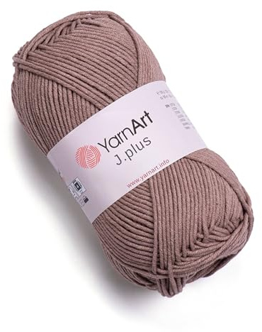 YarnArt Jeans Plus Yarn Cotton Blend Yarn - Knitting & Crochetting Soft Baby Yarn 55% Cotton 45% Acrylic, 100 g (3.5 oz), 160 m (174 yds), Yarn Weight : 4, (1 Skein) (71)