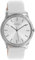 Oozoo Timepieces Damen Uhr in Hellgrau | Armbanduhr Damen mit Lederarmband | Hochwertige Uhr für Frauen| Edle Analog Damenuhr in rund C11137