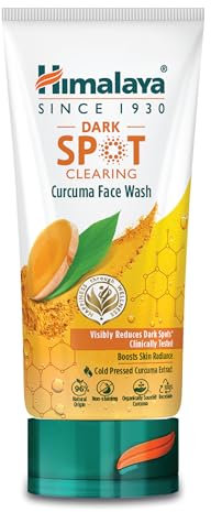 Himalaya Dark Spot Clearing Curcuma Face Wash, Aumenta la luminosidad de la piel y reduce visiblemente las manchas oscuras 150ml