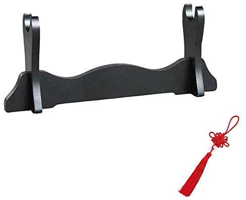 Vapenställ Samurai Svärdställ Svärdhållare Vapenställ Svärdställ Trä Samurai Sword Display Stand Svärdställ för Katana och standardsvärd Svärdställ (Storlek: B) (B) svärdställ ()
