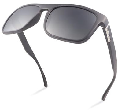 MIRYEA Occhiali da lettura bifocali polarizzati con cerniera a molla, lettori per uomo e donna, classici bifocali, occhiali da lettura UV400, protezione UV400, filtro polarizzante, lettore da sole,