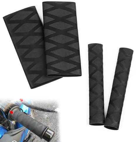 GXGM Coprimanopole Moto R1200GS R1250GS F850GS F800GS Copertura Universale Termorestringente per manopole originali e comandi riscaldati, 2 Paia