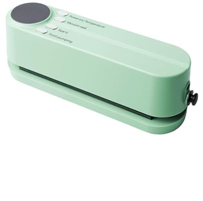 Macchina Sottovuoto Professionale,Sigillatrice alimentare ricaricabile,60 KPA Macchina Sottovuoto Alimentare Portatile, Facile Operazione di Imballaggio Sotto Vuoto, Conservazione Sigillata ﻿