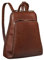 STILORD 'Martha' Lederrucksack Frauen Vintage Daypack Damen Rucksack Elegant und Modern für City Ausgehen Shopping Arbeit Rucksacktasche Leder, Farbe:porto - cognac