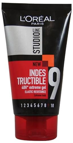 6er Pack - L'Oreal Studio Line - Haargel Invisible Fix Creme - 150ml