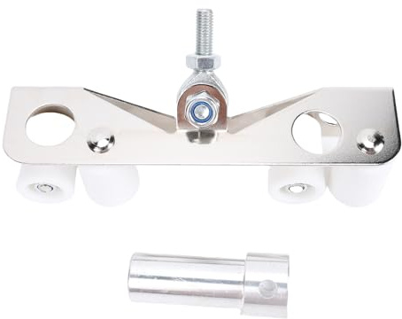 Denash Rodillo de Esquina para Paneles de Yeso, Herramienta de Encintado de Rodillo de Esquina de Pared de PTFE de Acero Inoxidable, Se Adapta a Cualquier Estándar, Acelera la