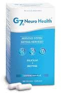 Pack de 2 Lotes de G7 Neuro Health de Silicium España – 240 Cápsulas Totales (2 x 120 Caps) – Fórmula Avanzada de Silicio Orgánico y Biotina para el Soporte Cognitivo
