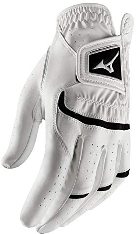 Mizuno golfhandske i läder för män G19 Elite – vit – S
