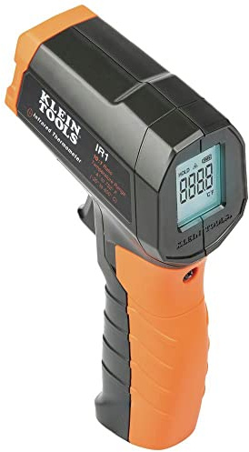 Infrared Thermometer, Digital Laser Gun is Non-Contact Thermometer with a Temperature Range -4 to 752-Degree Fahrenheit Klein Tools IR1