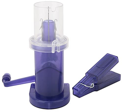 VIFERR Handstrickmaschine - Mini Stricknähmaschine Haushalts-Handspulen-Strickmaschine Webwerkzeug für Anfänger DIY Nähhandwer Schmuck Armbänder