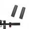 YQQXCY 1 Paar Griffe für Elektroroller,Kompatibel Xiaomi 1S M365 Pro Pro2 Elektroscooter,Rutschfeste Textur Ergonomisch (Dunkelgrau)