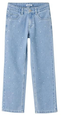 NAME IT Mädchen Nkfrose Hw Straight Jeans 9222-be Noos | Jeans
