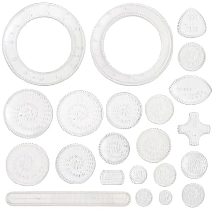 Spirograph, Juego de Espiral, 22 Piezas Juego de Regla de Dibujo de Engranajes, Espirografo Niñosa, Espirografo Niñosa, Juego Creativo De Mandalas,Juegos Para Pintar Niños Y Adultos