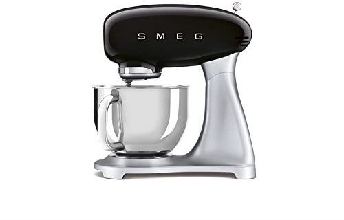 Smeg 1950's Retro Style Aesthetic Stand Mixer (Black)