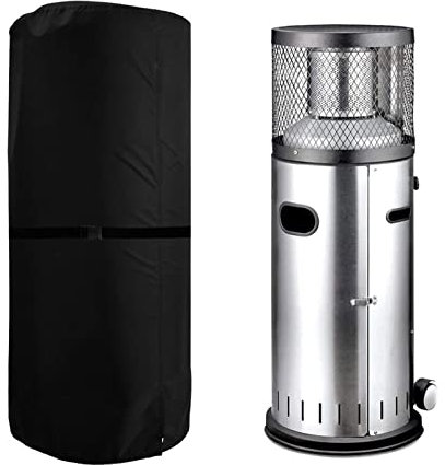 Pansy Cubierta de calefacción – Funda protectora para calentador de terraza | Resistente al agua, al viento, a los rayos UV y a los desgarros | Cubierta para estufa de exterior