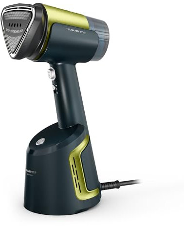 Rowenta AeroSteam, Ferro da Stiro Verticale combina Vapore e Aspirazione, Stiratura Rapida, Efficace e Senza Fatica con Tecnologia OptiFlow ad Elevata Efficienza Energetica, DR9810
